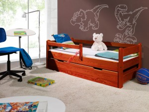 Kinderbett mit Barriere